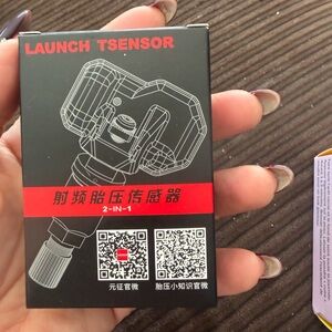 TPMS sensor — a tire pressure monitoring sensor.